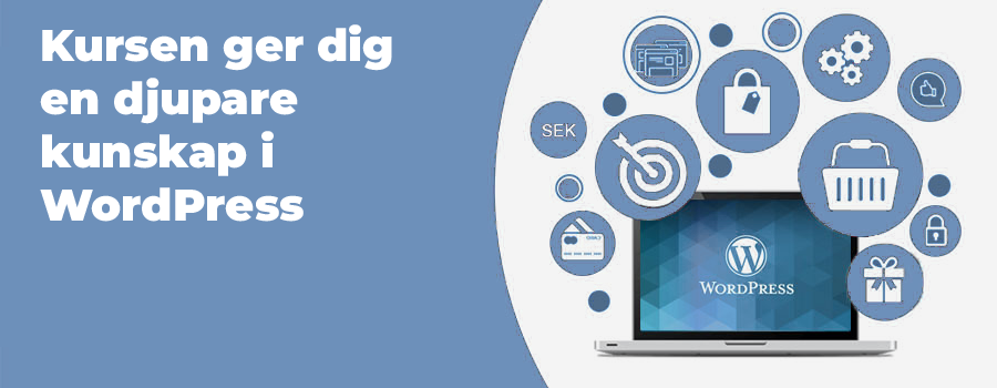 Lär dig WordPress på djupet. En fortsättningskurs.